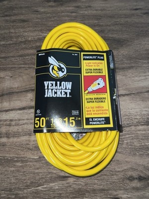 Yellow Jacket 14/3 50ft Medium Duty Extension Cord