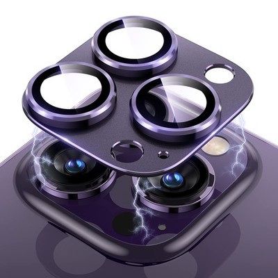 iPhone 14 Pro/Pro Max Camera Lens Protector - 9H Tempered Glass, Drop Protection