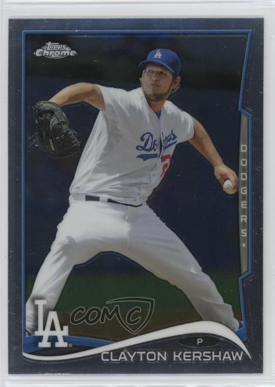 2014 Topps Chrome Clayton Kershaw #100 0p45