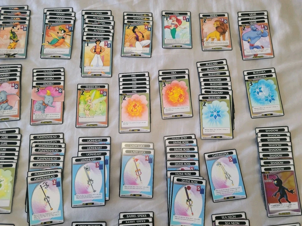 Kingdom Hearts TCG Base Set Lot - Image 3 of 4