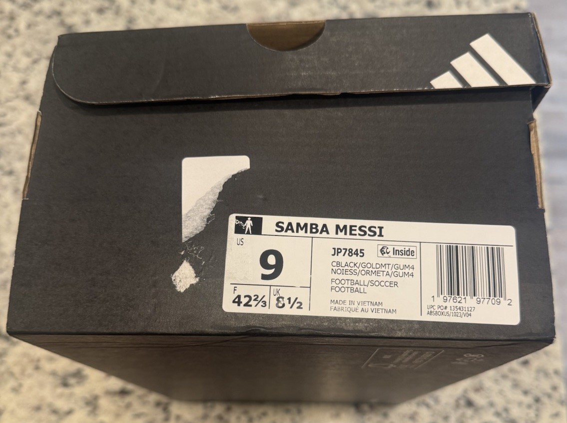 Adidas Samba Lionel Messi x Inter Miami CF - Debossed Limited Edition Size 9 image 7