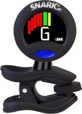 Snark SST-1 Super Tight Rechargeable Clip On All Instrument Tuner Black w/ Case