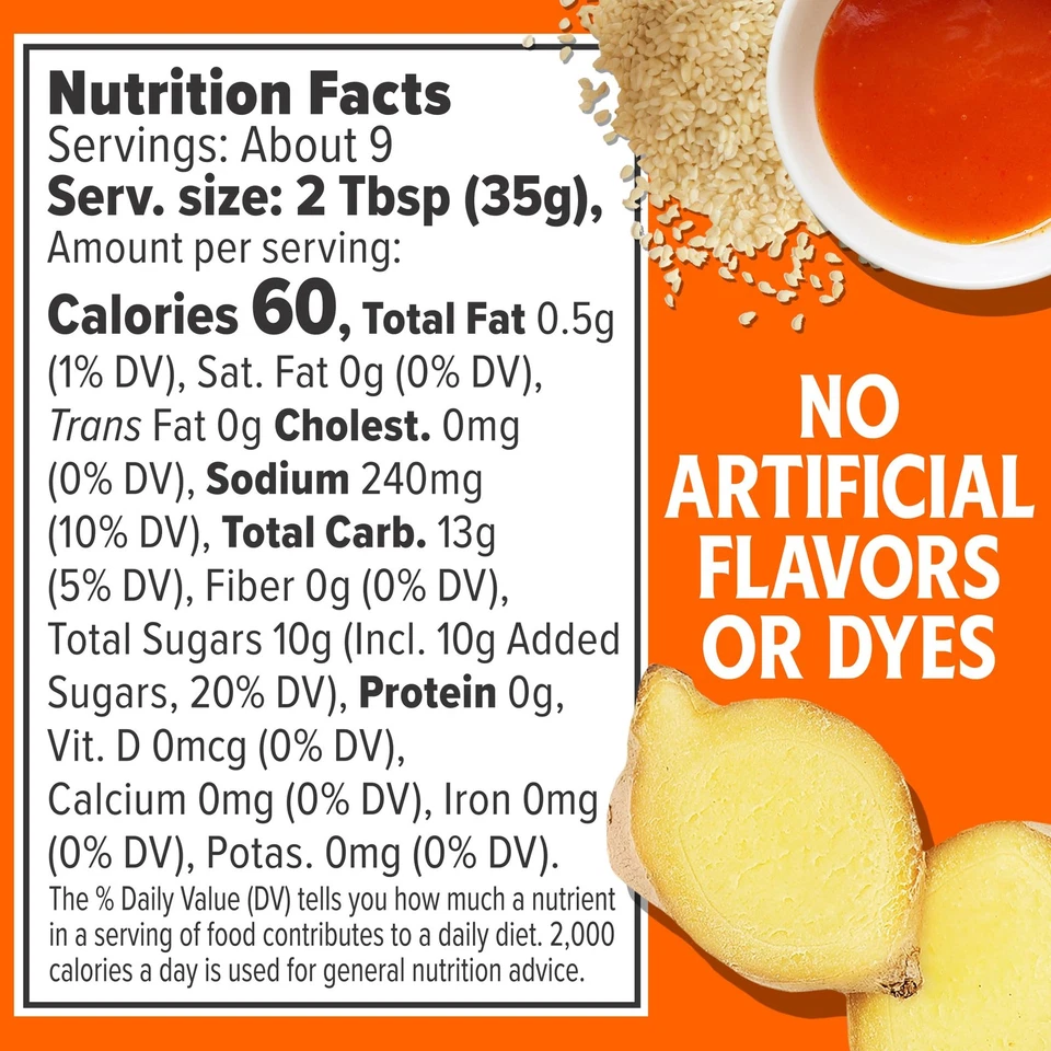 Salsa de chile dulce de inspiración tailandesa HEINZ Flavor Tour botella de 10 fl oz Foto 2 de 4