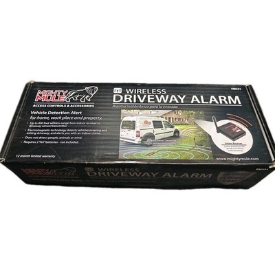 MIGHTY MULE FM231 WIRELESS DRIVEWAY ALARM VEHICLE DETECTION ALERT FREE SHIP NIB!