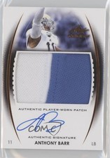 2014 Leaf Trinity Patch Auto Bronze Anthony Barr #DP-AB1 Patch Auto 02qo