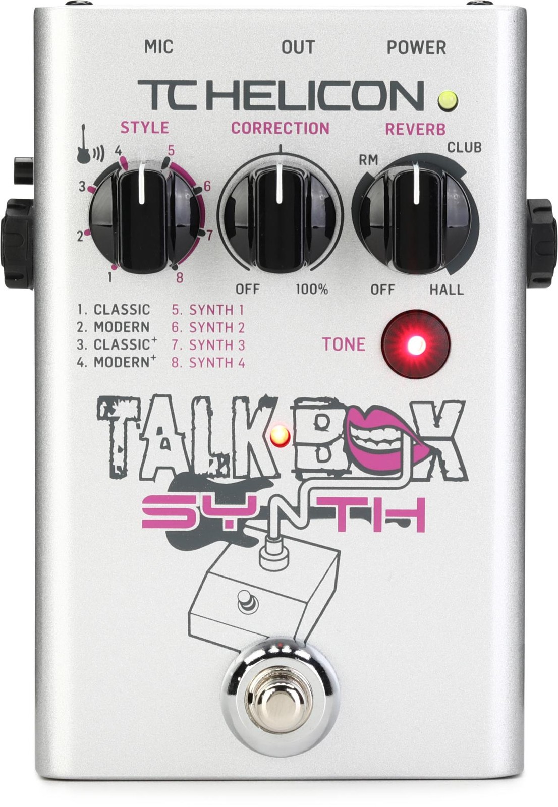 Комплект педалей синтезатора TC-Helicon Talkbox (5 комплектов)