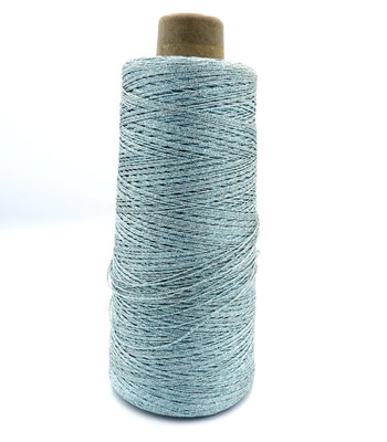 Kreinik Metallic Iron-on Embellishing Thread Sky Blue #8 Braid 800M Couchable