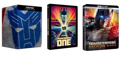 Transformers Box 6 Film Steelbook Collection + One + Rise 4K Ultra HD + Blu-Ray