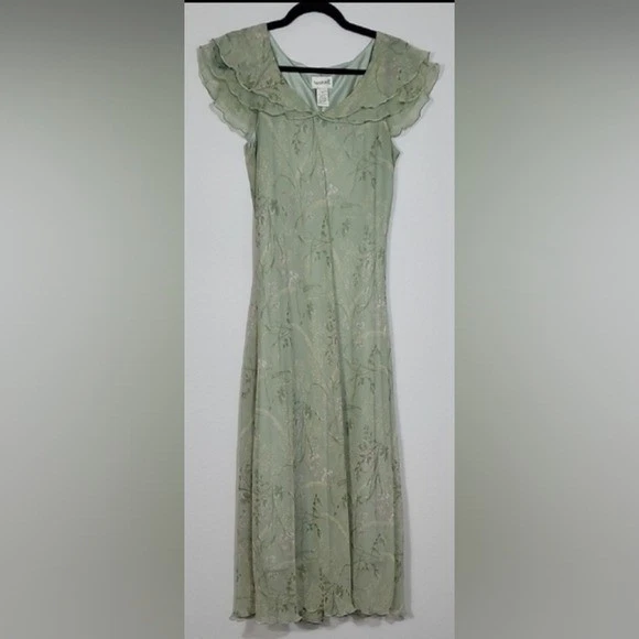 slim fit dress slacks DAISY STREET PRINTED MAXI DRESS main image 1