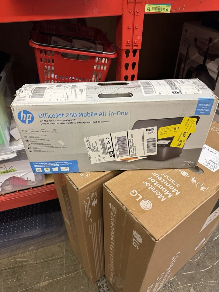HP OfficeJet 250 Mobile All-in-One Printer | Mobile Print, Scan, Copy | CZ992A - Image 2 of 2