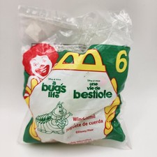 Vtg 1998 Sealed McDonald's Happy Meal Toy A Bug's Life 6 Heimlich Caterpillar