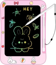 LCD Writing Tablet for Kids, Colorful Screen Drawing Board for 3-7 Year Old Boys