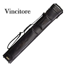 Vincitore C24P 2 Butt 4 Shaft Black Leatherette Cue Case 2B/4S