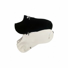 Adidas Men s/Women s No-Show Socks Moisture Wicking Black White 6 Pairs Size L