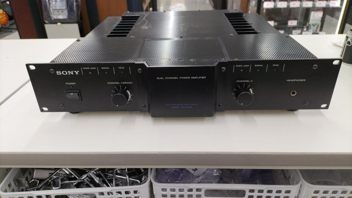 SONY TA-N7050 power amplifier Condition: Good, From: Japan SONY TA-N7050 power amplifier Condition: Good, From: Japan