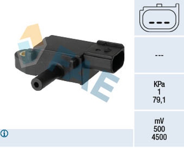 FAE Sensor Abgasdruck 16148 FüR Ford Transit Courier B460 GroßRaumlimousine 6-image