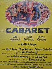 Cabaret Original Broadway Cast Vinyl LP Columbia KOS 3040 1966 Joel Grey Haworth
