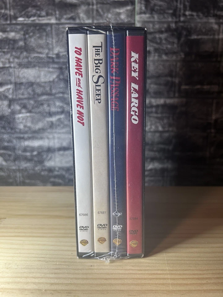 SEALED Bogie & Bacall: The Signature Collection (DVD, 2006) 4-Disc Set Bogart - Image 3 of 4