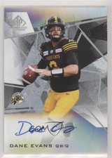 2021 SP Game Used Edition CFL Auto Dane Evans #A-DE Auto 14xc