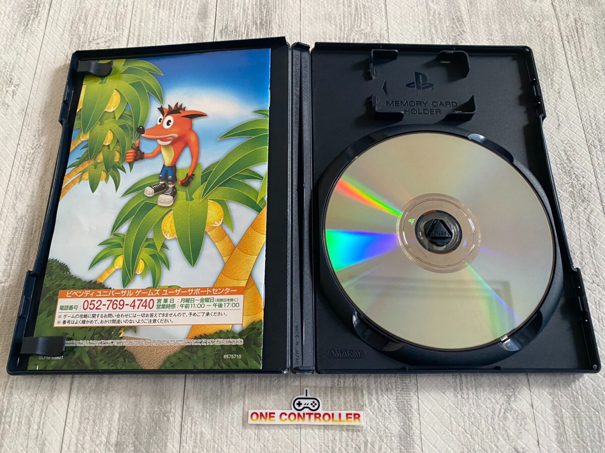 SONY PS2 Crash Bandicoot 4 5 Gacchanko World & Nitro Kart