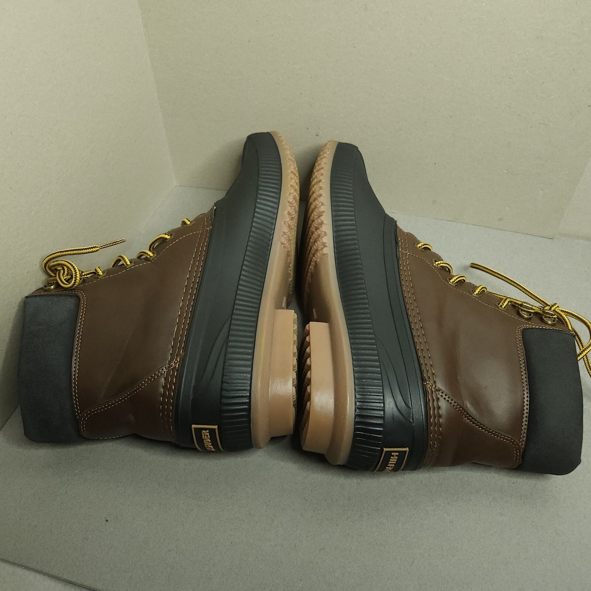 Tommy Hilfiger Black and Brown Expedition Duck Boots Tommy Hilfiger Duck Boots Women main image 4