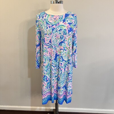 lilly pulitzer ophelia metallic swing dress Lilly Pulitzer | Dresses | Lilly Pulitzer Ophelia Black Gold Metallic 34 Sleeve Caged Mini Dress