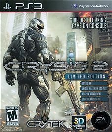 Crysis 2 -- Limited Edition (Sony PlayStation 3, 2011) CIB Tested 