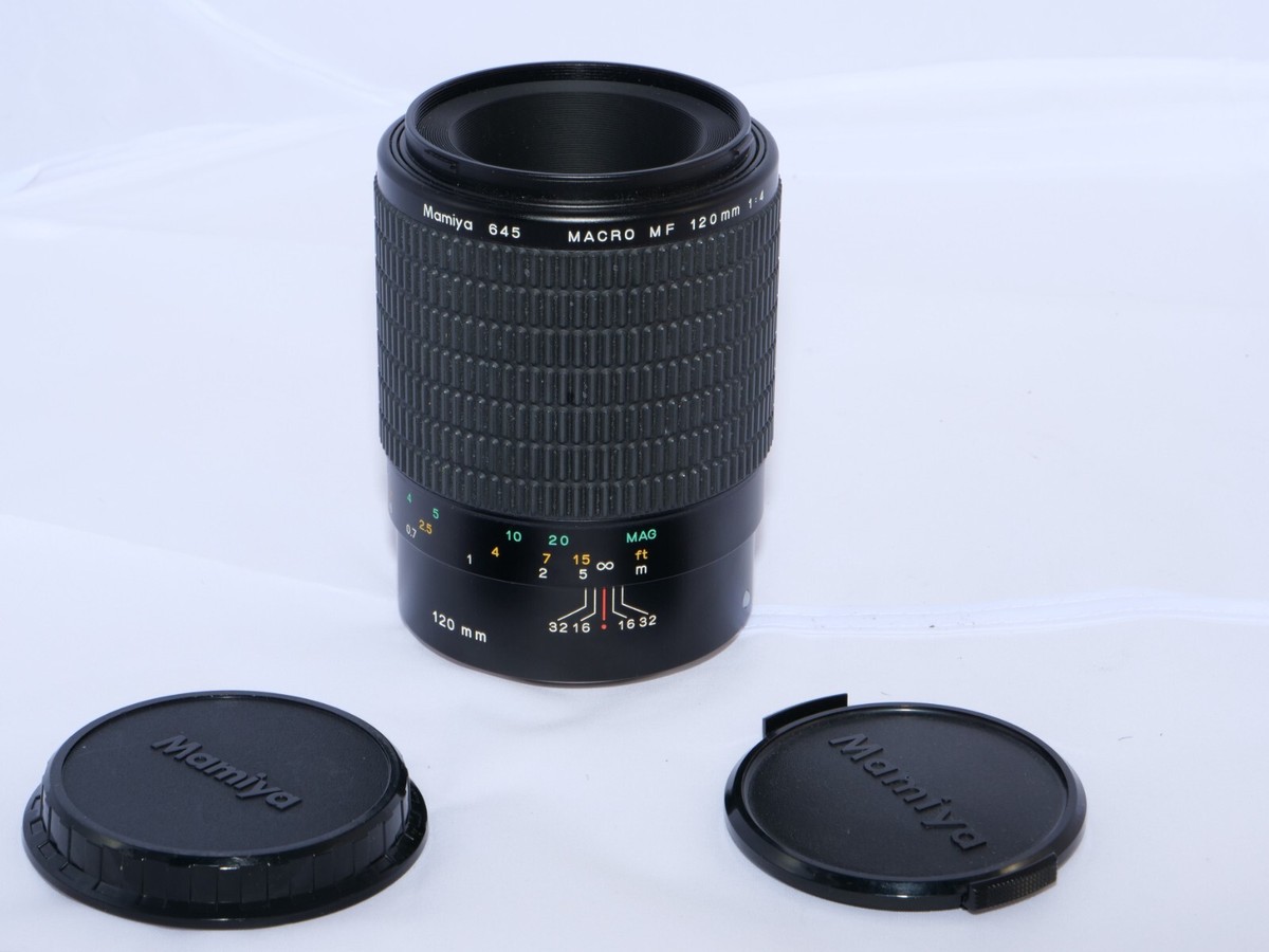 ★希少美品★ マミヤ MAMIYA 645 MACRO MF 120mm F4 Used Mamiya MF 120mm Macro f/4 | MPB