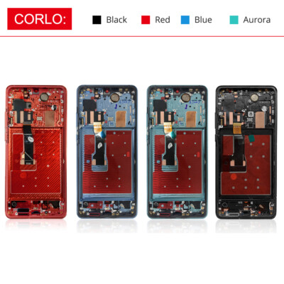 Für Huawei P30 OLED Touchscreen Digitizer Baugruppe mit Rahmen Ersatzteile