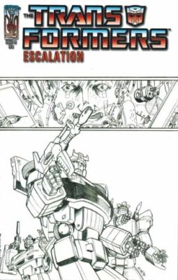 TRANSFORMERS Escalation #6 - Sketch VARIANT Cover