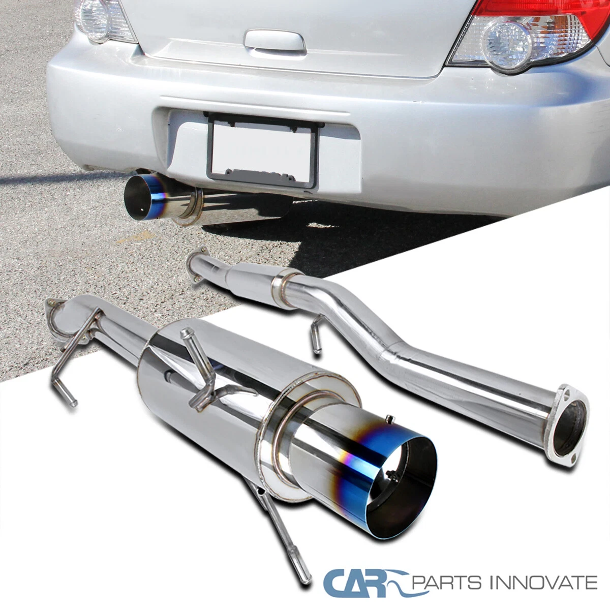 subaru - How can I re-attach rear muffler pipe to muffler body - Motor  Vehicle Maintenance & Repair Stack Exchange