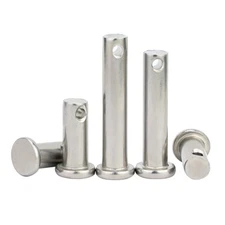 12mm 14mm 16mm 20mm Clevis Pin 304 Stainless Steel A2 Hinge Pin Rigging Pin