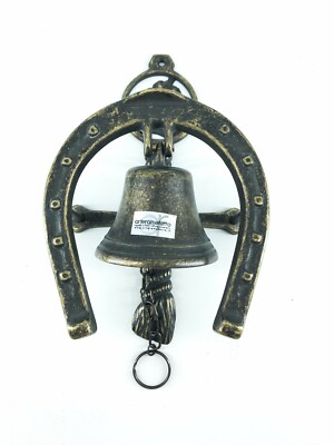 Campanello Porta Metallico Vintage - Campana Negozi Antica Per Bar, Ristoranti E Addestramento Cani