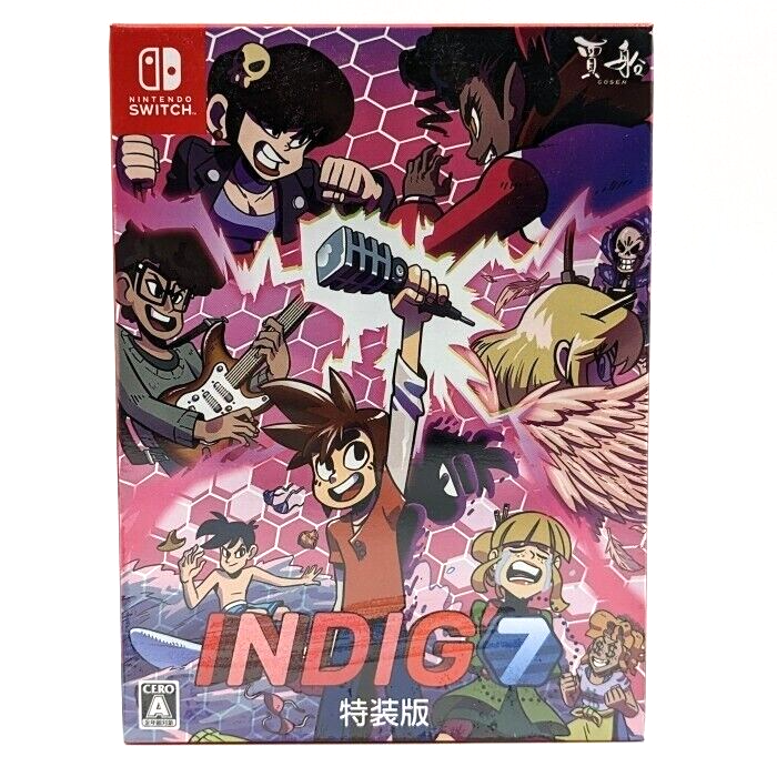 Unopened SW Indigo 7 Special Edition Nintendo Switch Cosen Sealed