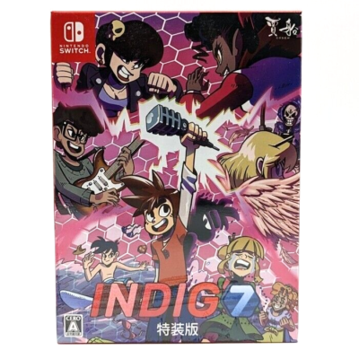 Unopened SW Indigo 7 Special Edition Nintendo Switch Cosen Sealed