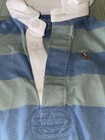 RALPH LAUREN Baby Long-Sleeve One-Piece Outfit/Romper-Green/Blue Striped-6 Month — photo 8