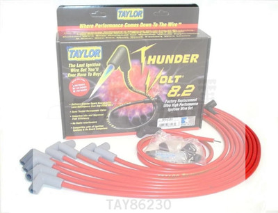 Fits Taylor Vertex 8.2 Thunder-Volt Spark Plug Wire Set Red 86230