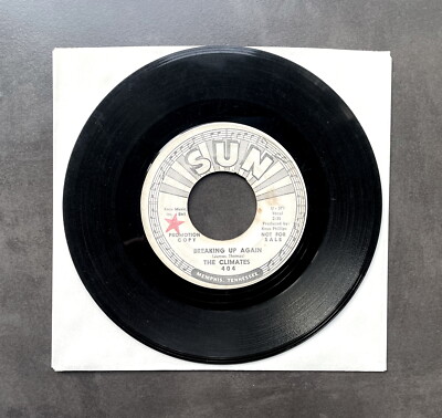 7'' The Climates - Breaking Up Again - US SUN 404 Promo