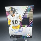 2023 Panini Zenith Football Silver T.J. Watt #ZJA-TWT