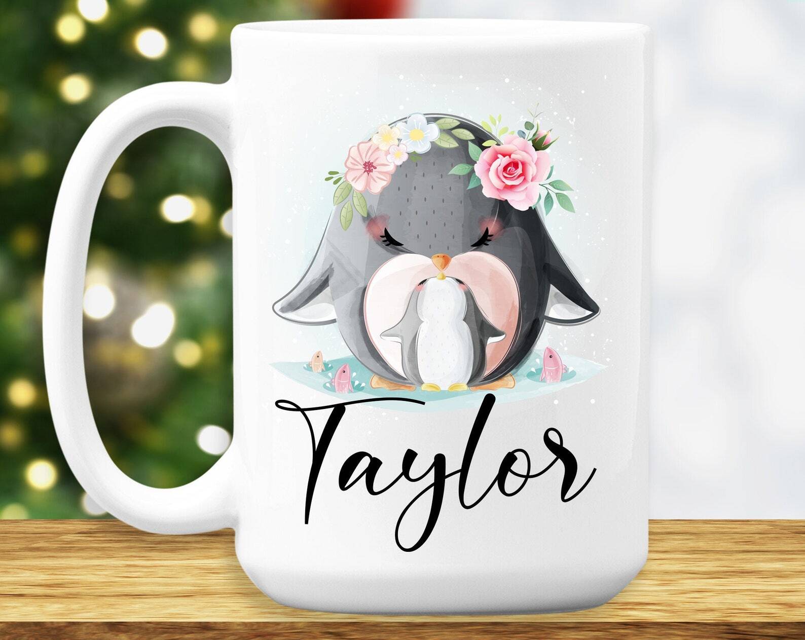 Cute Penguin Mug Penguin Coffee Cup Penguin Gifts For Women Penguin Coffee Mug