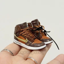 1/6 Sneakers Basketball Shoes Male Female Action Figure Doll  Accessories RBOWN