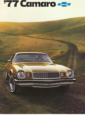 1977 Chevrolet Camaro Z-28 Sport Coupe Rally Sport Type LT Sales