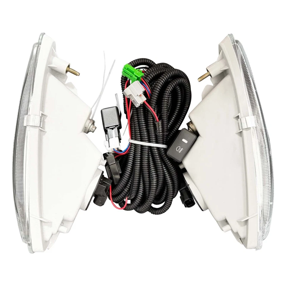 Chrome Halogen Warm Light fog Light For 2001 2002 Toyota Corolla W/Wiring 01 02 - Image 3 of 4