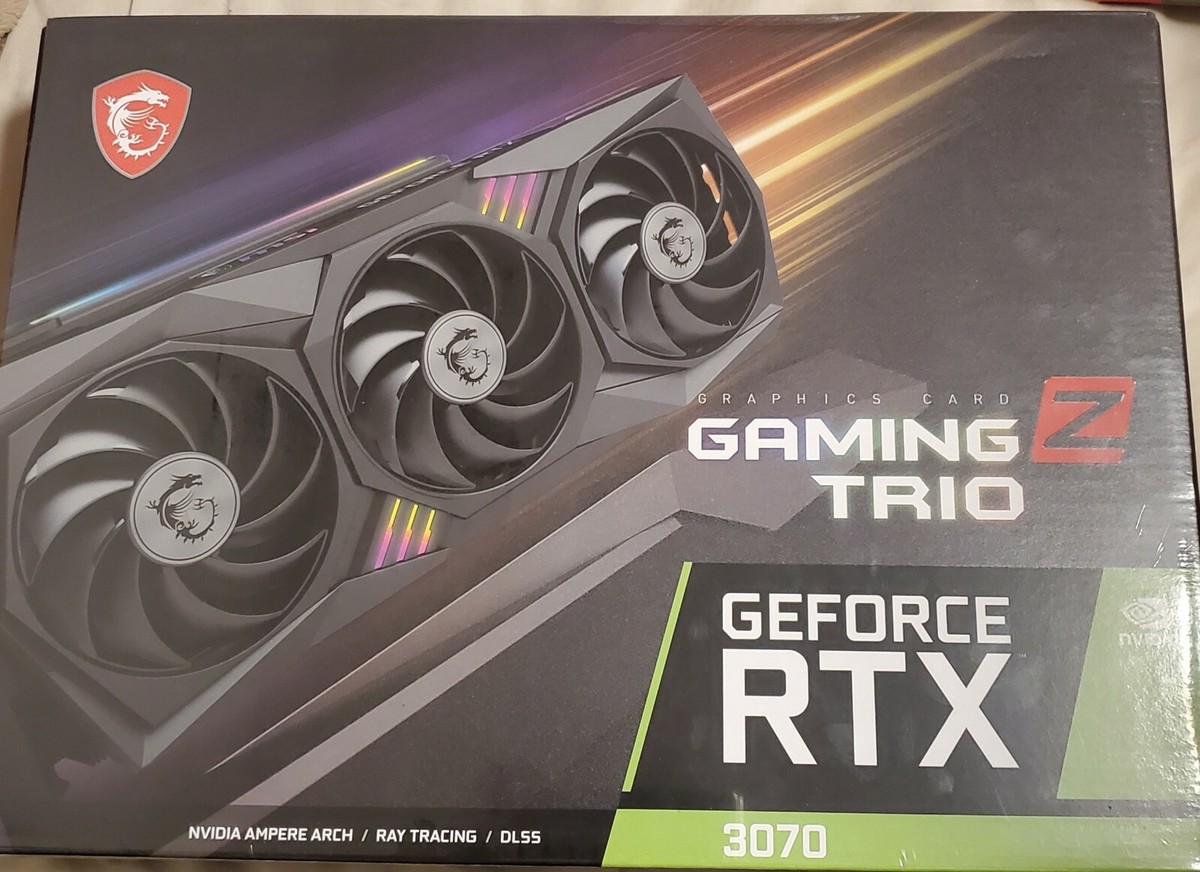 MSI GeForce RTX 3070 Gaming Z Trio LHR BRAND NEW AND SEALED MSI GeForce RTX 3070 Gaming Z Trio LHR BRAND NEW AND SEALED