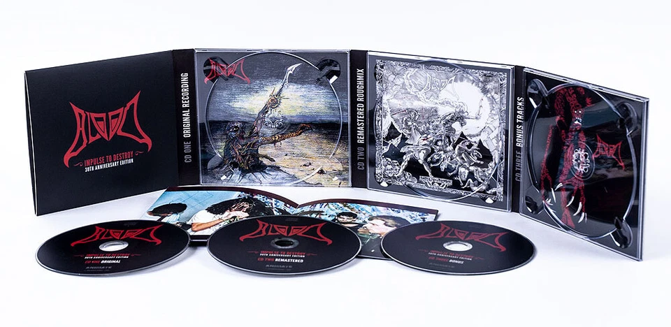 Blood - impulse to destroy - 30th anniversary (Digi 3-CD) + 30 BONUS TRACKS, NEW - Bild 4 von 4