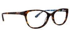 VERA Bradley Eyeglasses Optical Frames LILIANA Katalina Blues New 54-16-135