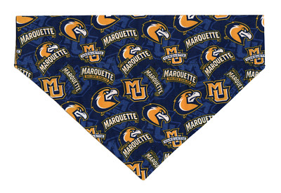 MARQUETTE UNIVERSITY Dog bandana  GOLDEN EAGLES Pet Scarf Cotton  *MADE IN USA**