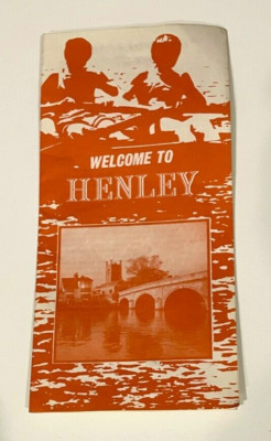 HENLEY-ON-THAMES TOWN BROCHURE 1979 HENLEY ROYAL HENLEY TOWN REGATTA