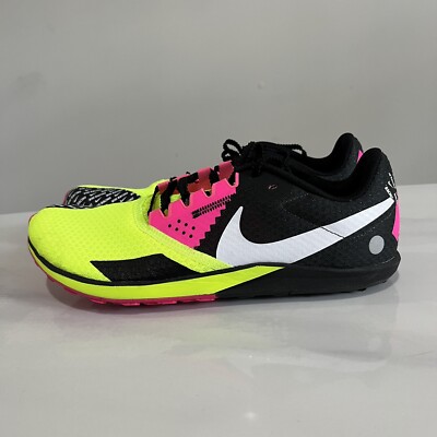 Nike Rival Waffle 6 Cross Country Volt Black PinkWhite New  display picture 1