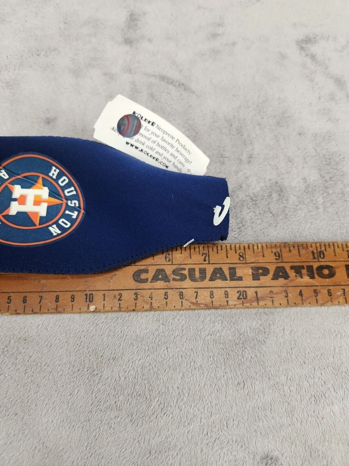 Soporte para botella Koozie de los Astros de Houston MLB por Kolder Inc Foto 4 de 4